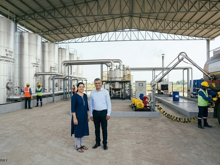 Client couple at their commissioned YUGA plant - idea to income